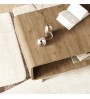 Τραπεζάκι σαλονιού χρώμα sepet oak 70,3x50x38,7εκ.