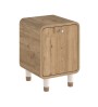 Κομοδίνο χρώμα sepet oak 35,3x34x51εκ.