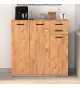 Παπουτσοθήκη - Ντουλάπι χρώμα pine oak 108x35x108εκ.