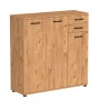 Παπουτσοθήκη - Ντουλάπι χρώμα pine oak 108x35x108εκ.