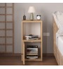Κομοδίνο χρώμα sapphire oak 34x30x66,4εκ.