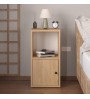 Κομοδίνο χρώμα sapphire oak 34x30x66,4εκ.