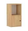 Κομοδίνο χρώμα sapphire oak 34x30x66,4εκ.