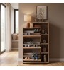 Παπουτσοθήκη χρώμα pine oak 90x32x143εκ.