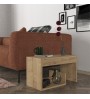 Τραπεζάκι βοηθητικό χρώμα sapphire oak 35x29,5x60εκ.