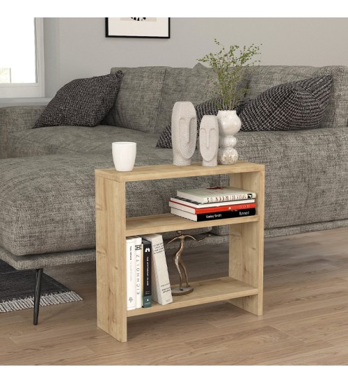Τραπεζάκι βοηθητικό χρώμα sapphire oak 51x17,5x49εκ.