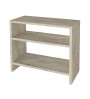 Τραπεζάκι βοηθητικό χρώμα travertine 51x17,5x49εκ.