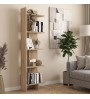 Βιβλιοθήκη χρώμα sepet oak 48x22x170εκ.