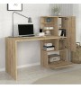 Γραφείο εργασίας χρώμα sapphire oak 149,5x61,8x120εκ.