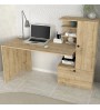 Γραφείο εργασίας χρώμα sapphire oak 149,5x61,8x120εκ.
