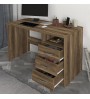 Γραφείο εργασίας χρώμα καρυδί 120x60x75εκ.