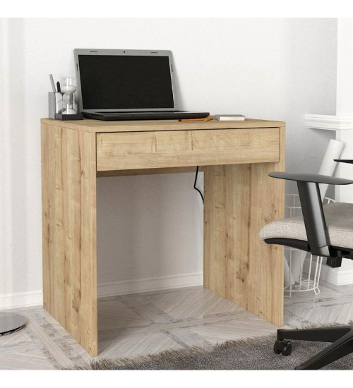 Γραφείο εργασίας χρώμα sapphire oak 72x60x73,8εκ.