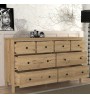 Συρταριέρα - Μπουφές χρώμα sepet oak 160x50x96εκ.