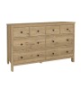 Συρταριέρα - Μπουφές χρώμα sepet oak 160x50x96εκ.