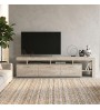 Έπιπλο τηλεόρασης χρώμα Travertine 220x40x52εκ.