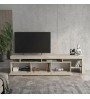 Έπιπλο τηλεόρασης χρώμα Travertine 220x40x52εκ.