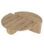 Τραπεζάκι σαλονιού χρώμα sapphire oak Ø85x35εκ.