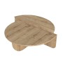 Τραπεζάκι σαλονιού χρώμα sapphire oak Ø85x35εκ.