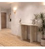Κονσόλα χρώμα travertine 120x35x75εκ.