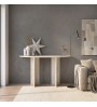 Κονσόλα χρώμα travertine 120x35x75εκ.