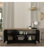 Μπουφές χρώμα μαύρο - sepet oak 180x47x76,6εκ.