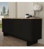 Μπουφές χρώμα μαύρο - sepet oak 180x47x76,6εκ.
