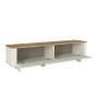 Έπιπλο τηλεόρασης χρώμα ivory - sepet oak 180x47x45,6εκ.