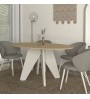 Τραπέζι χρώμα rota oak - sandstone 150x90x75εκ.