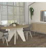 Τραπέζι χρώμα rota oak - sandstone 150x90x75εκ.