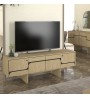 Έπιπλο τηλεόρασης χρώμα Rota oak - Ανθρακί 150x35x51,3εκ.