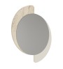 Καθρέπτης τοίχου Sevilla Μegapap χρώμα sandstone - travertine 59,2x2,2x69εκ.