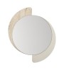 Καθρέπτης τοίχου Sevilla Μegapap χρώμα sandstone - travertine 59,2x2,2x69εκ.