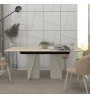 Τραπέζι χρώμα sandstone - travertine 180x90x75εκ.