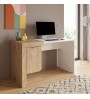 Γραφείο εργασίας χρώμα sepet oak - λευκό 120x60x73,2εκ.