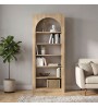Βιβλιοθήκη χρώμα sepet oak 74x35x180εκ.