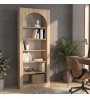 Βιβλιοθήκη χρώμα sepet oak 74x35x180εκ.