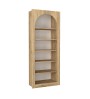 Βιβλιοθήκη χρώμα sepet oak 74x35x180εκ.