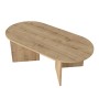 Τραπεζάκι σαλονιού χρώμα sapphire oak 120x60x39,6εκ.