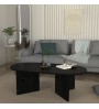 Τραπεζάκι σαλονιού χρώμα sencron black 120x60x39,6εκ.