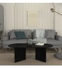 Τραπεζάκι σαλονιού χρώμα sencron black 120x60x39,6εκ.