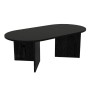 Τραπεζάκι σαλονιού χρώμα sencron black 120x60x39,6εκ.