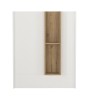 Γραφείο υποδοχής - reception χρώμα λευκό - sepet oak 90x43,2x110εκ.