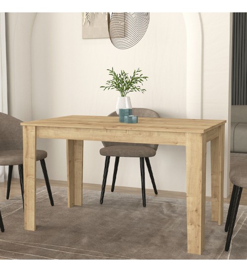 Τραπέζι χρώμα sapphire oak 125x72x74εκ.
