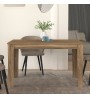 Τραπέζι χρώμα καρυδί 125x72x74εκ.