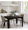 Τραπέζι χρώμα sencron black 125x72x74εκ.