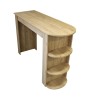 Τραπέζι μπαρ χρώμα sepet oak 150x51,6x101,8εκ.