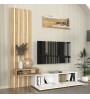 Σύνθεση τηλεόρασης χρώμα λευκό - sepet oak 183x31,3x196,9εκ.