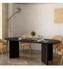 Τραπέζι χρώμα sencron black 200x90x74εκ.
