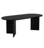 Τραπέζι χρώμα sencron black 200x90x74εκ.