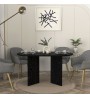 Τραπέζι χρώμα sencron black 138x80x75εκ.